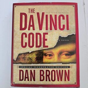 The Da Vinci Code Special Illustrated Edition Hardcover Novel By Dan Brown